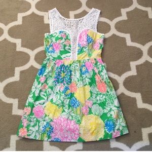 Lilly Pulitzer Raegan Dress in Hibiscus Stroll